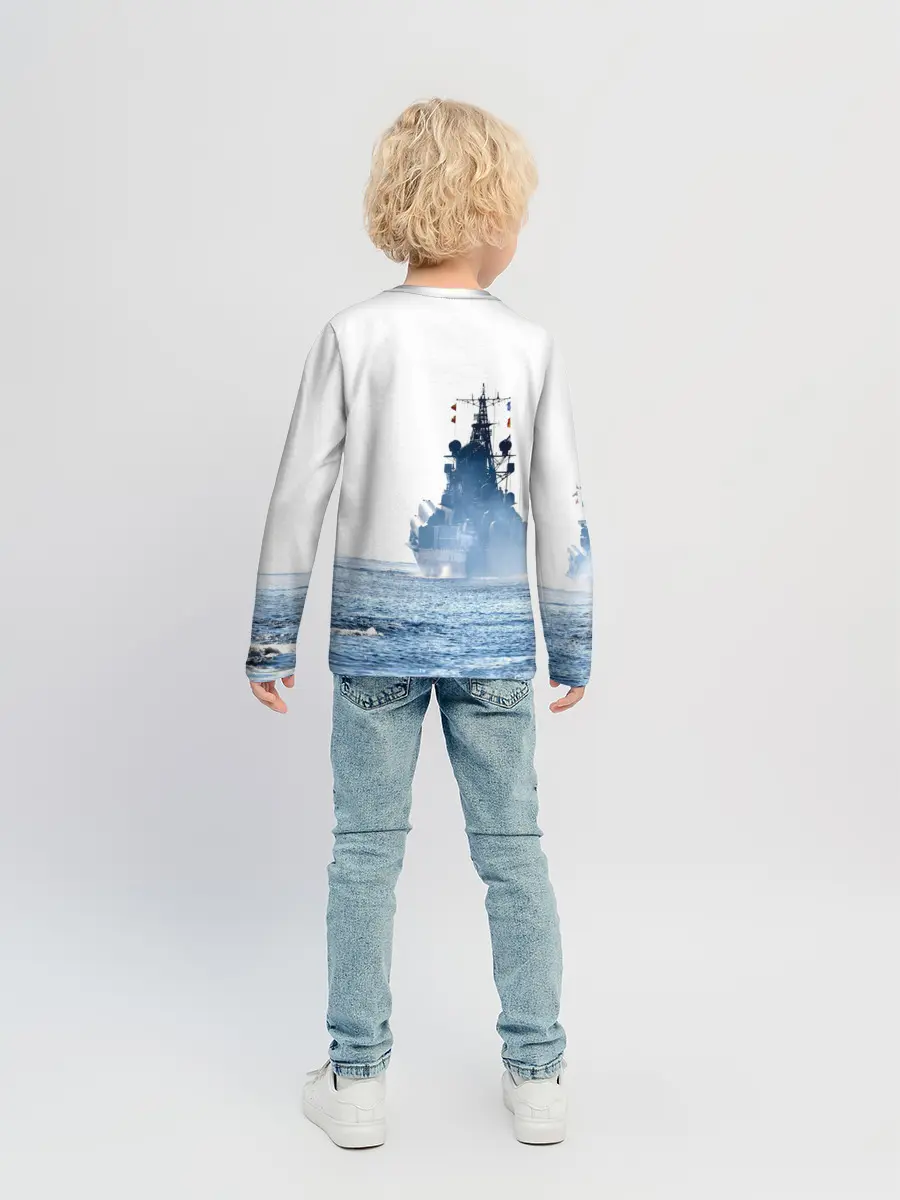 Детский лонгслив / ВМФ