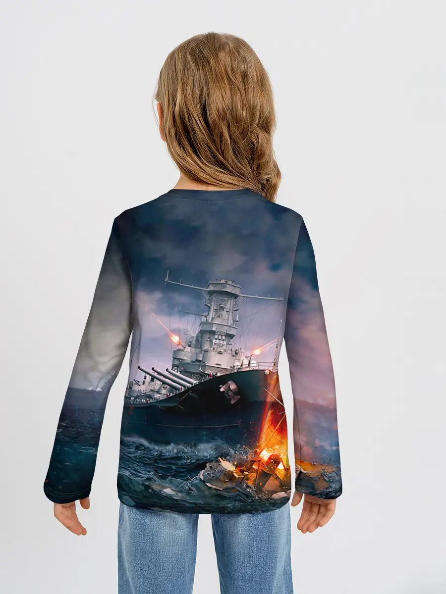 Детский лонгслив / ВМФ