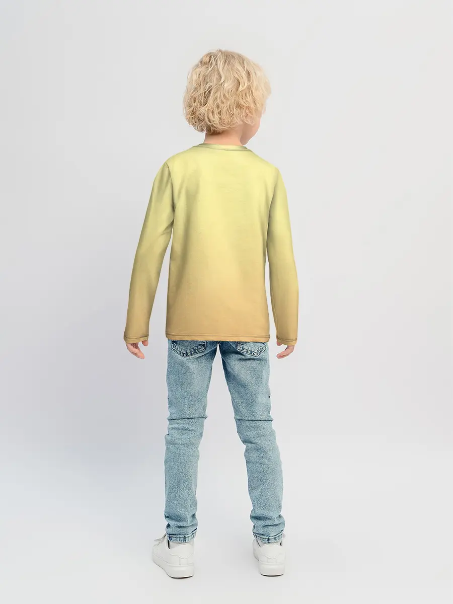 Детский лонгслив / Вся наша жизнь - борьба