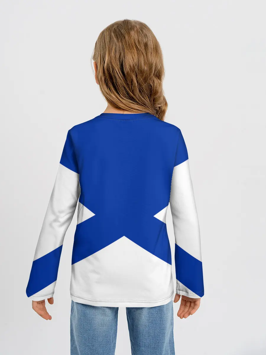 Детский лонгслив / Военно - морской флот