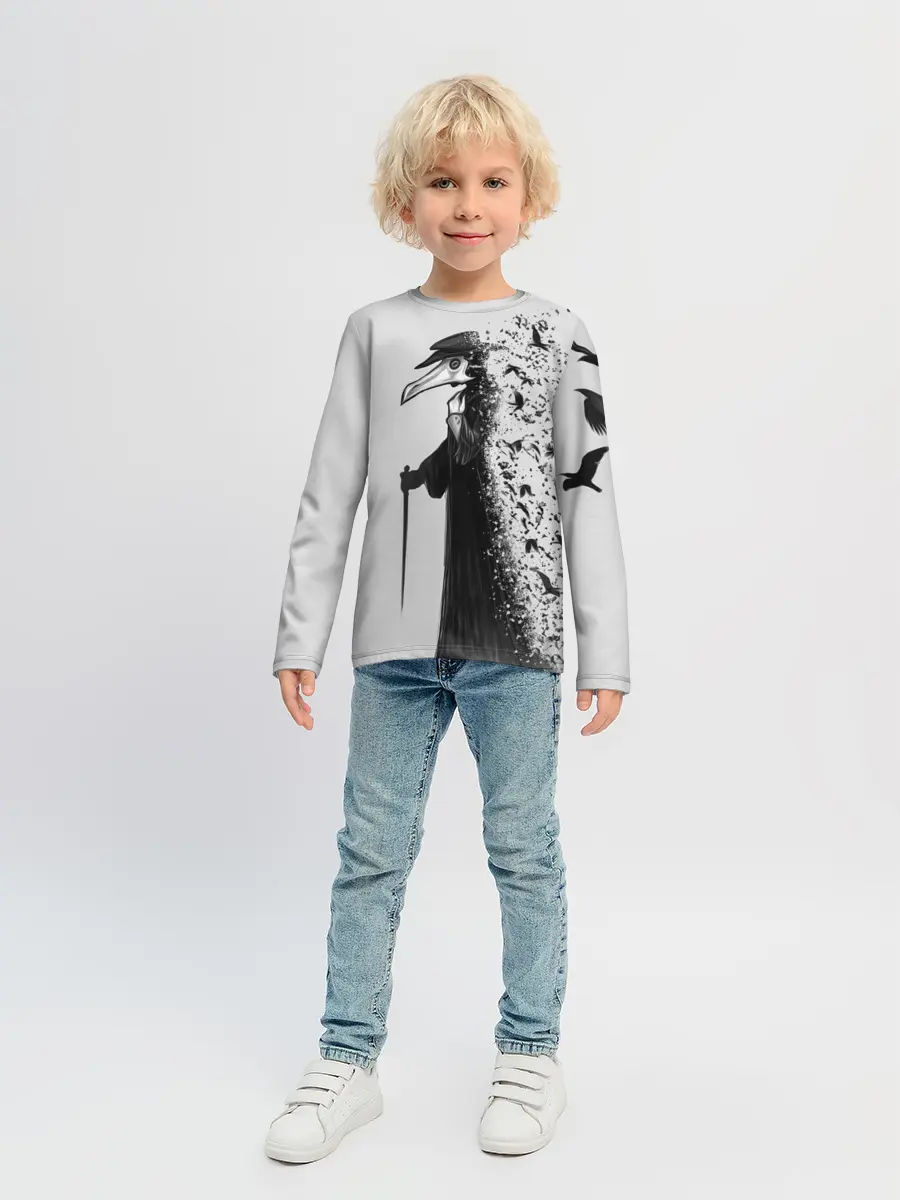 Детский лонгслив / Чумной доктор