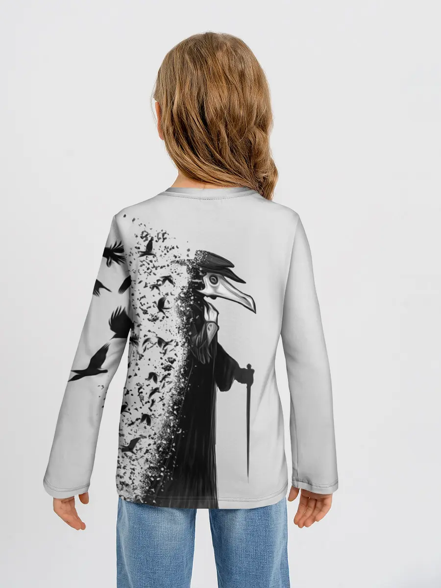 Детский лонгслив / Чумной доктор