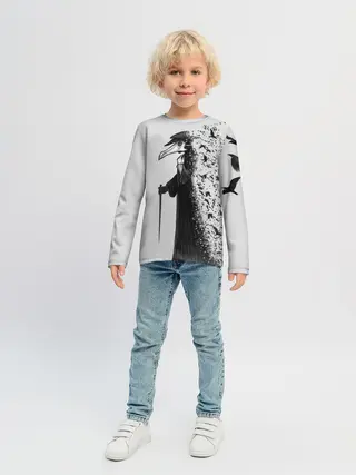 Детский лонгслив / Чумной доктор