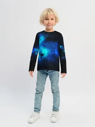 Детский лонгслив / КОСМОС STAR