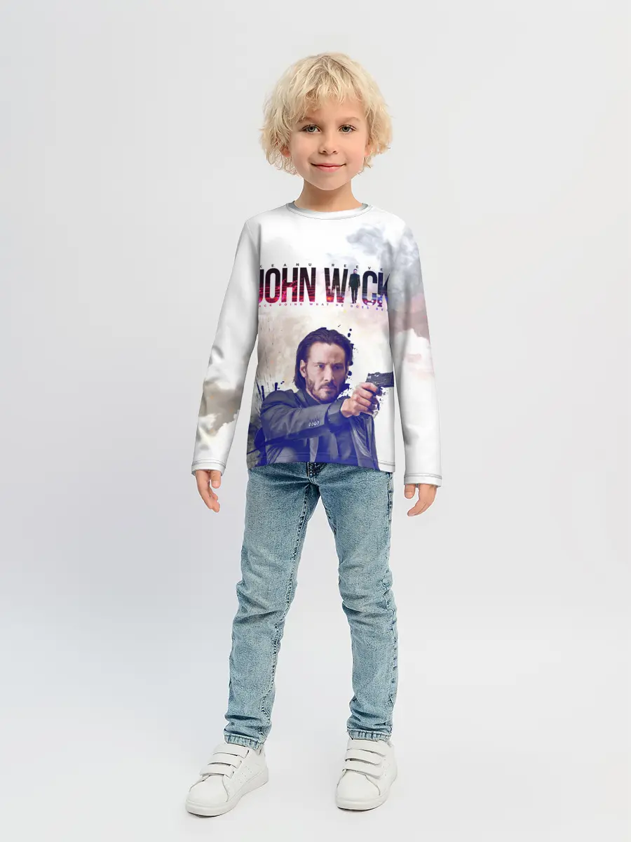 Детский лонгслив / John Wick