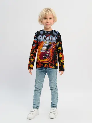Детский лонгслив / AC/DC