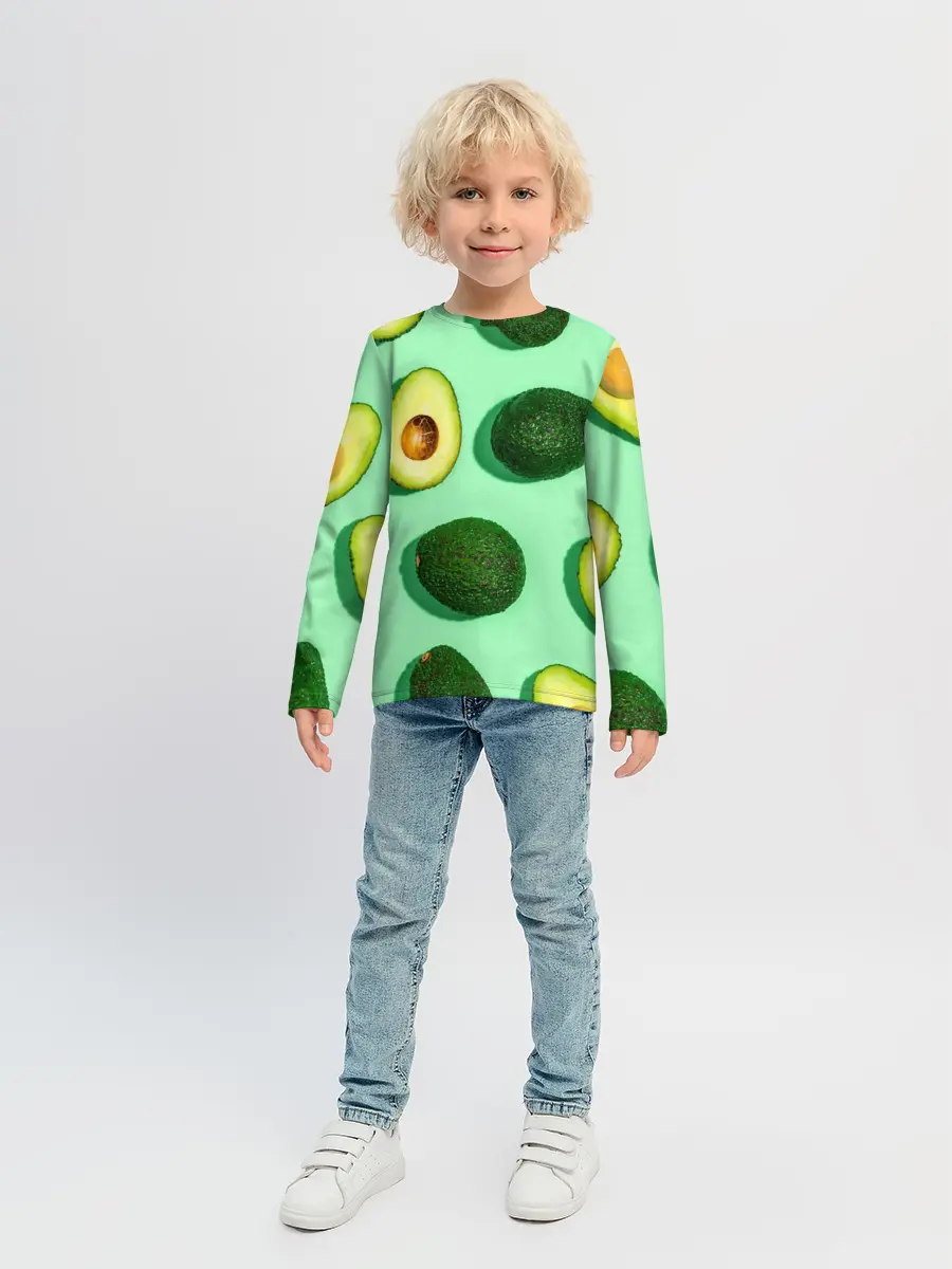 Детский лонгслив / АВАКАДО