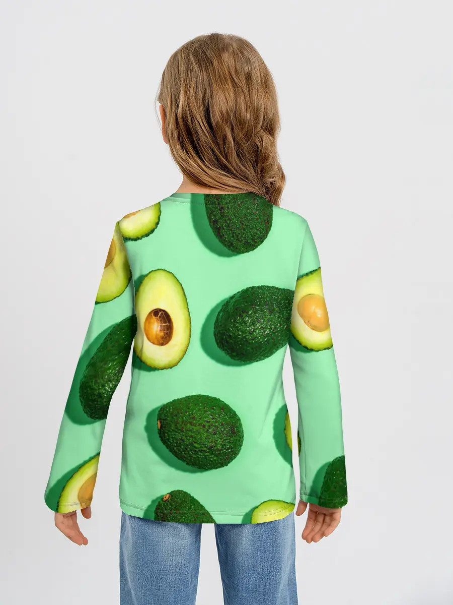 Детский лонгслив / АВАКАДО