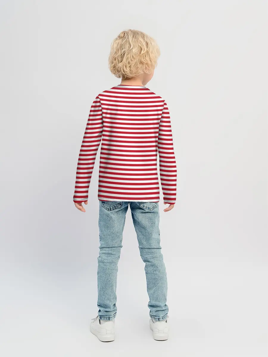 Детский лонгслив / Тельняшка Внутренних Войск