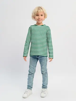 Детский лонгслив / Тельняшка пограничных войск