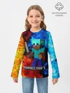 Детский лонгслив / MINECRAFT