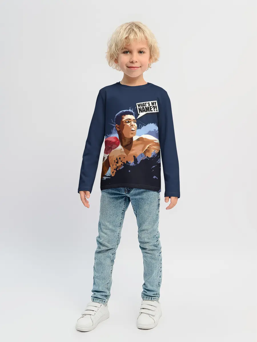 Детский лонгслив / Whats my NAME?!