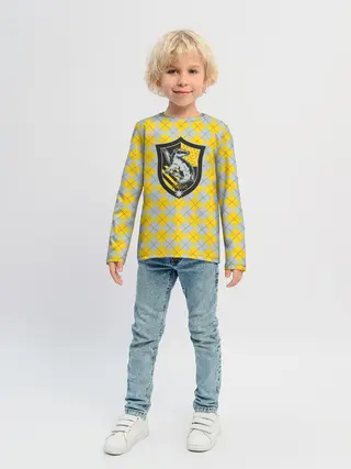 Детский лонгслив / Coat of Hufflepuff