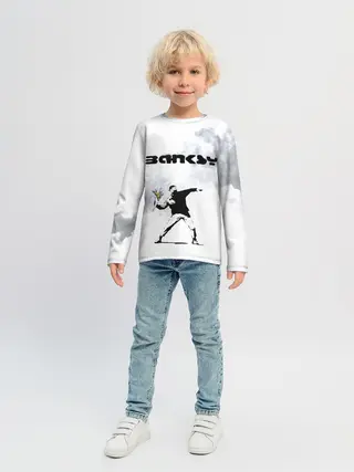Детский лонгслив / Banksy