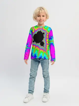 Детский лонгслив / NEON PSY