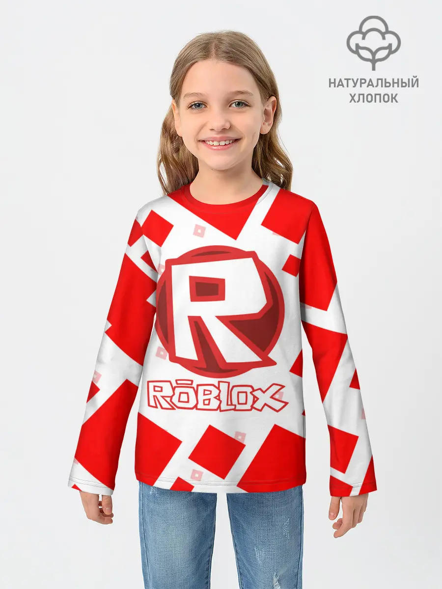Детский лонгслив / ROBLOX