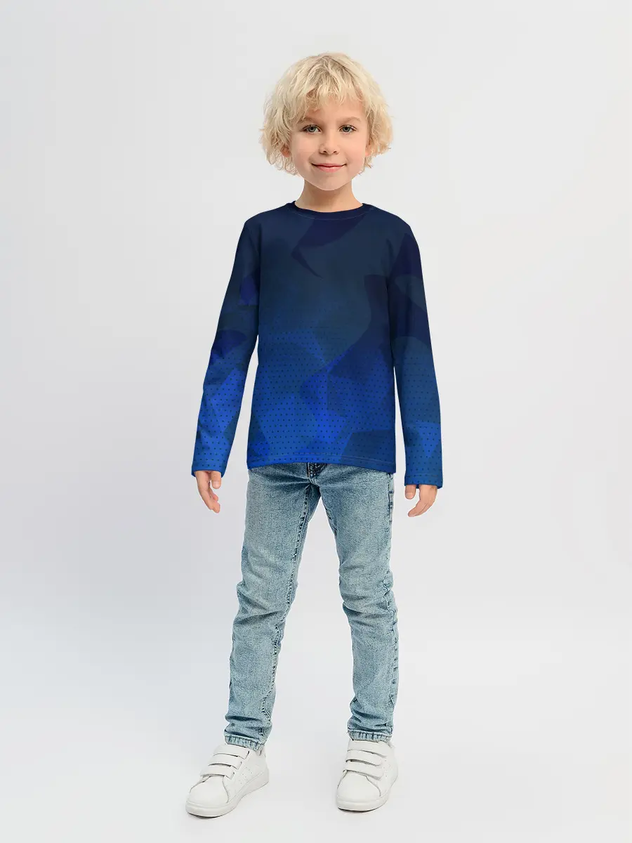 Детский лонгслив / Blue Point