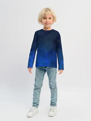 Детский лонгслив / Blue Point