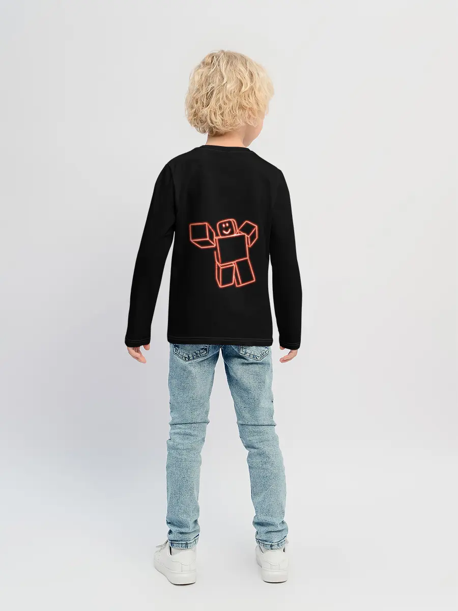 Детский лонгслив / Роблокс Roblox