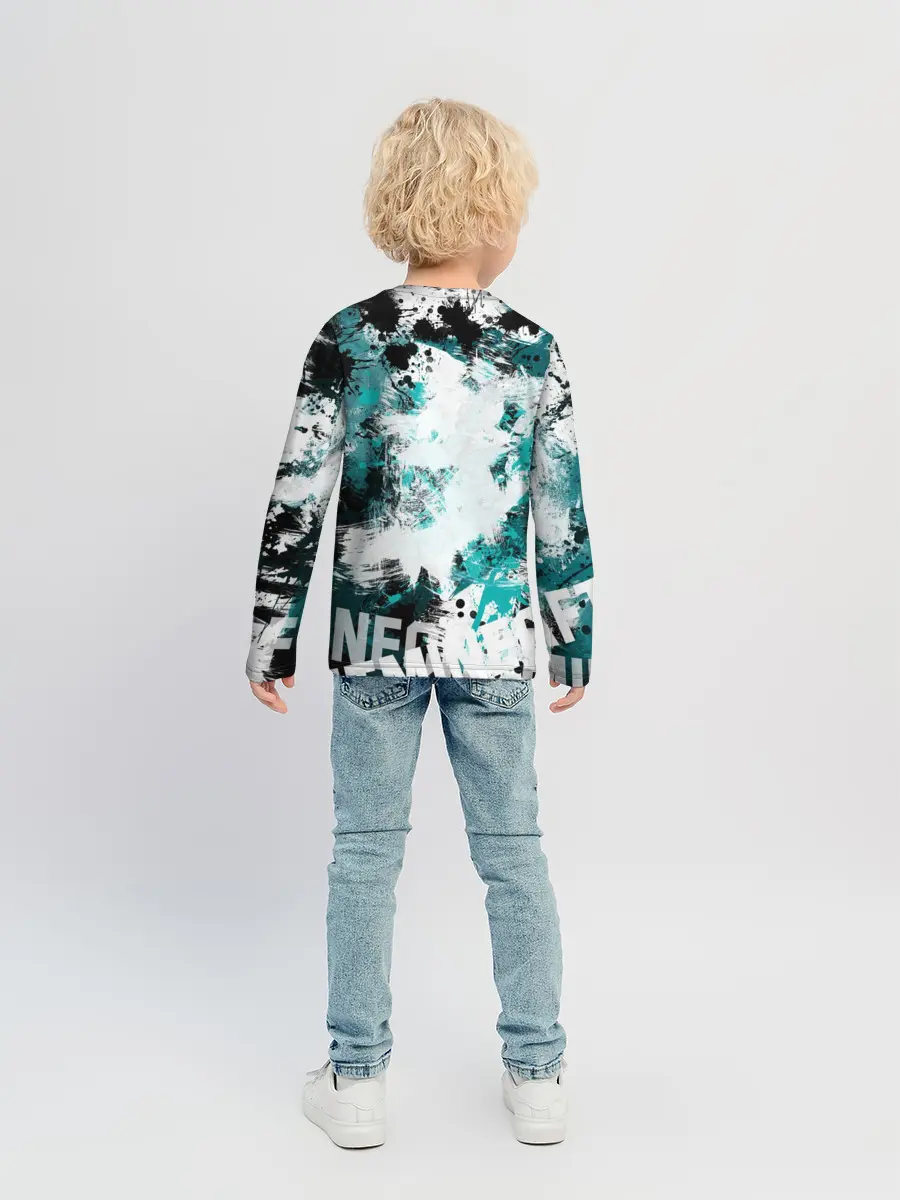 Детский лонгслив / Minecraft / Майнкрафт