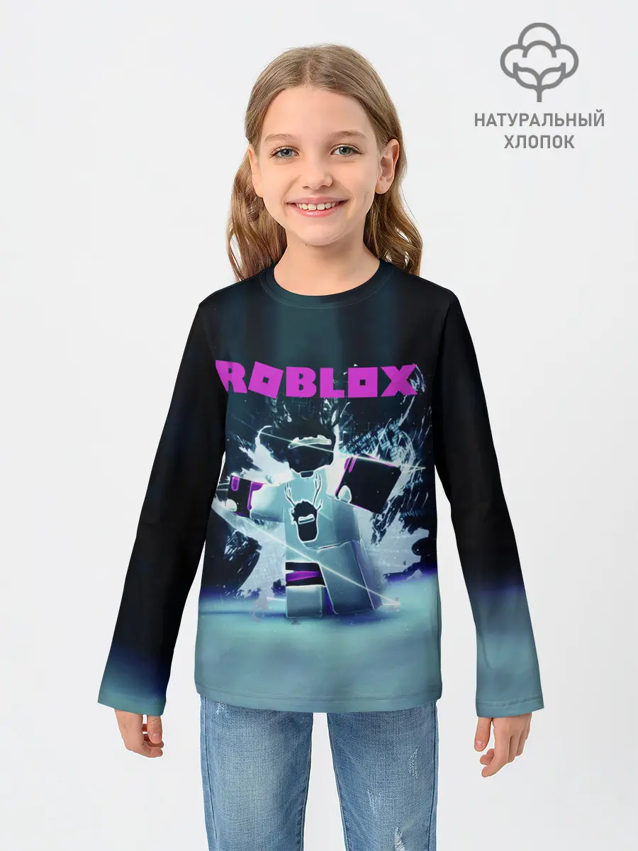 Детский лонгслив / ROBLOX