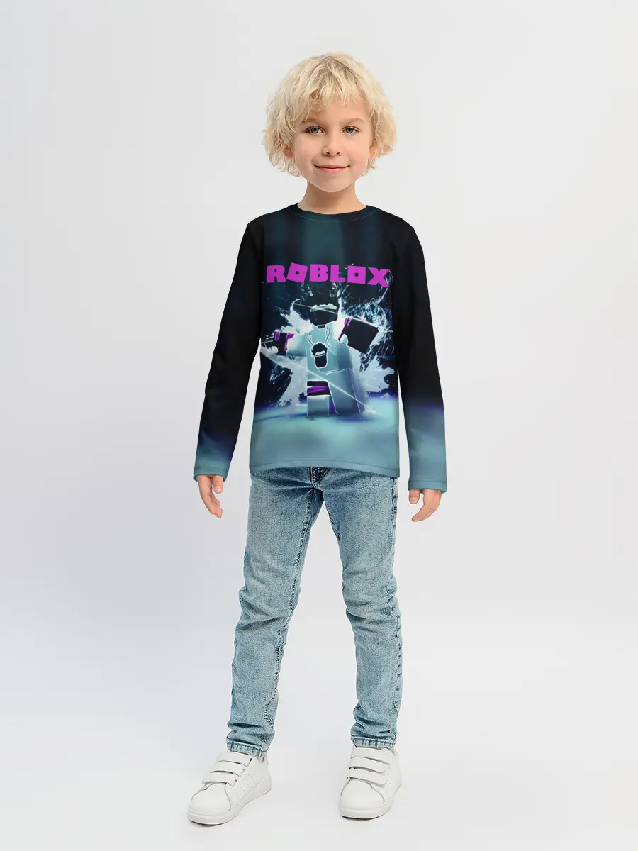 Детский лонгслив / ROBLOX
