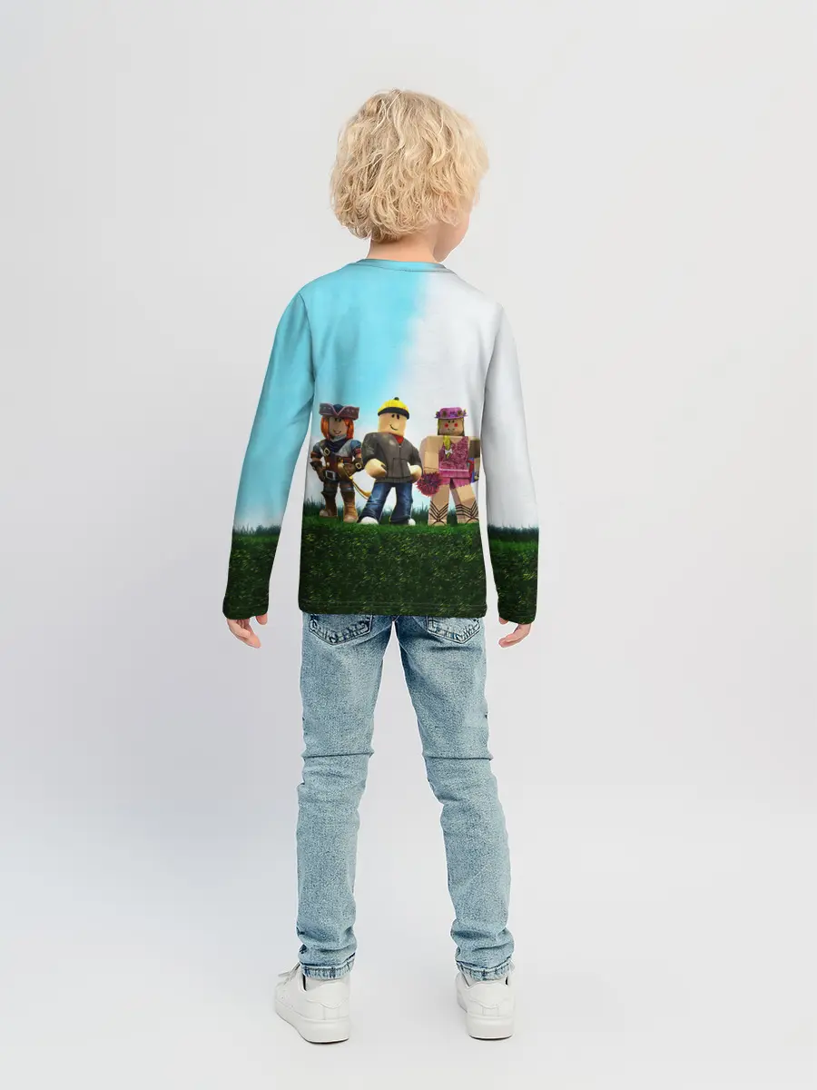 Детский лонгслив / ROBLOX