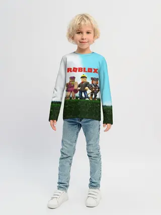 Детский лонгслив / ROBLOX