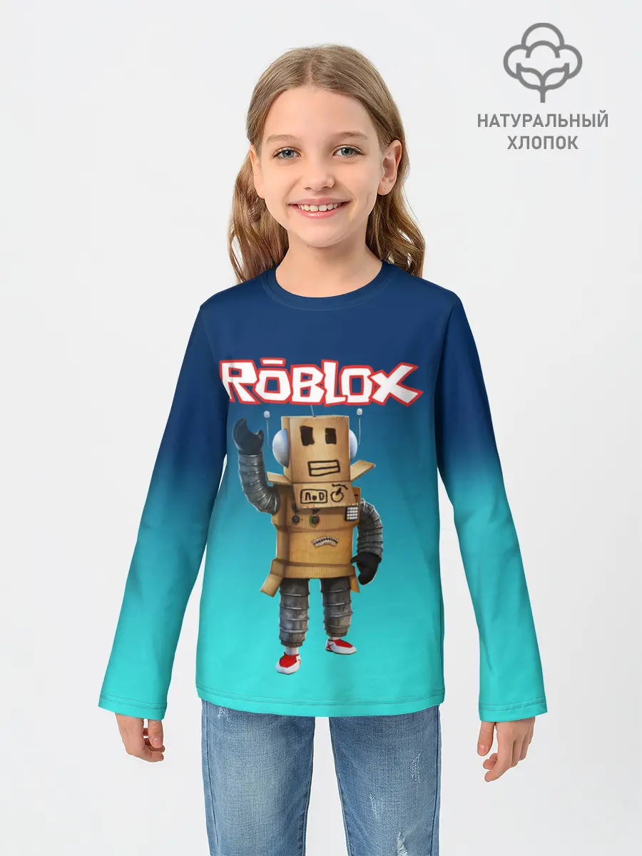 Детский лонгслив / ROBLOX