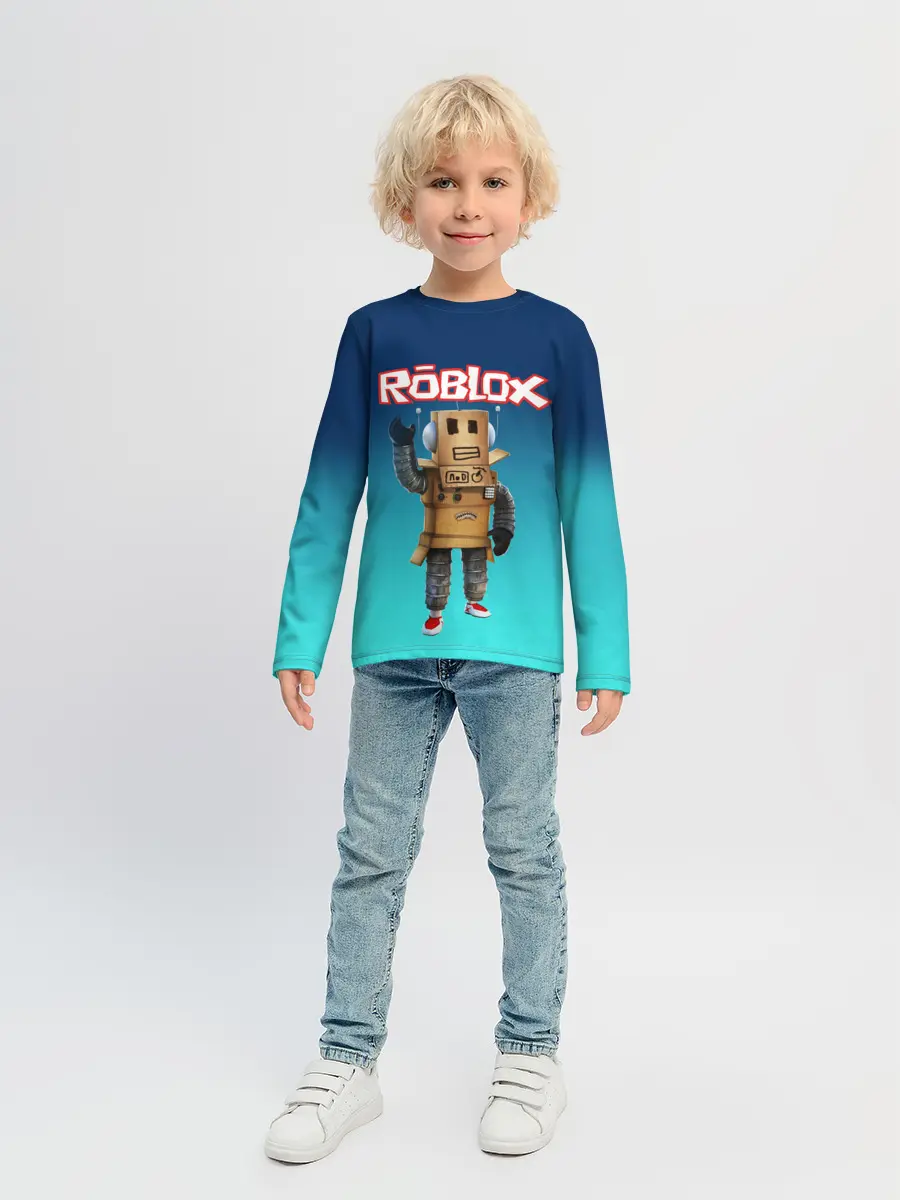 Детский лонгслив / ROBLOX