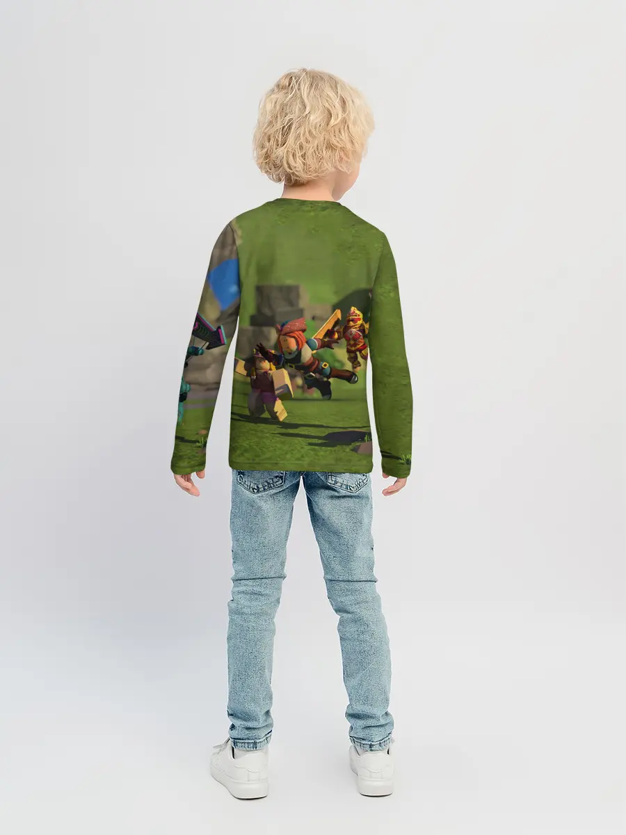 Детский лонгслив / ROBLOX