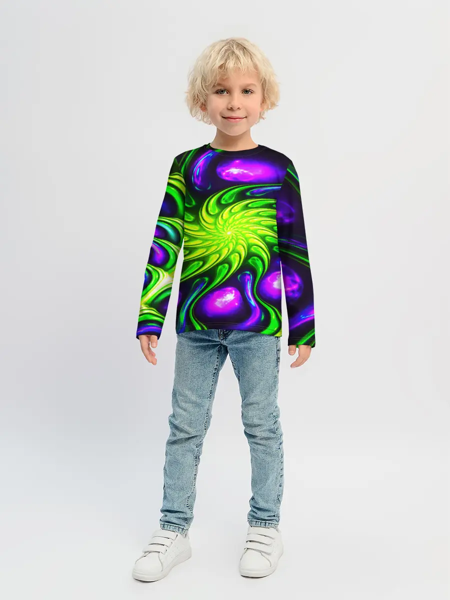 Детский лонгслив / NEON&ACID