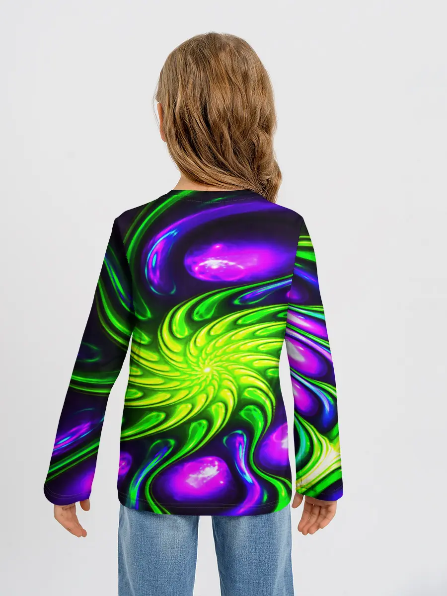 Детский лонгслив / NEON&ACID