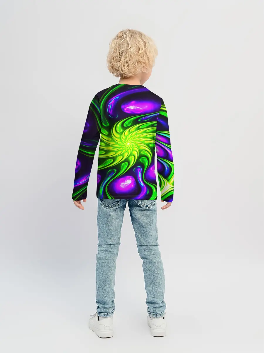 Детский лонгслив / NEON&ACID
