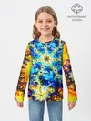 Детский лонгслив / ИЛЛЮЗИЯ ФРАКТАЛОВ