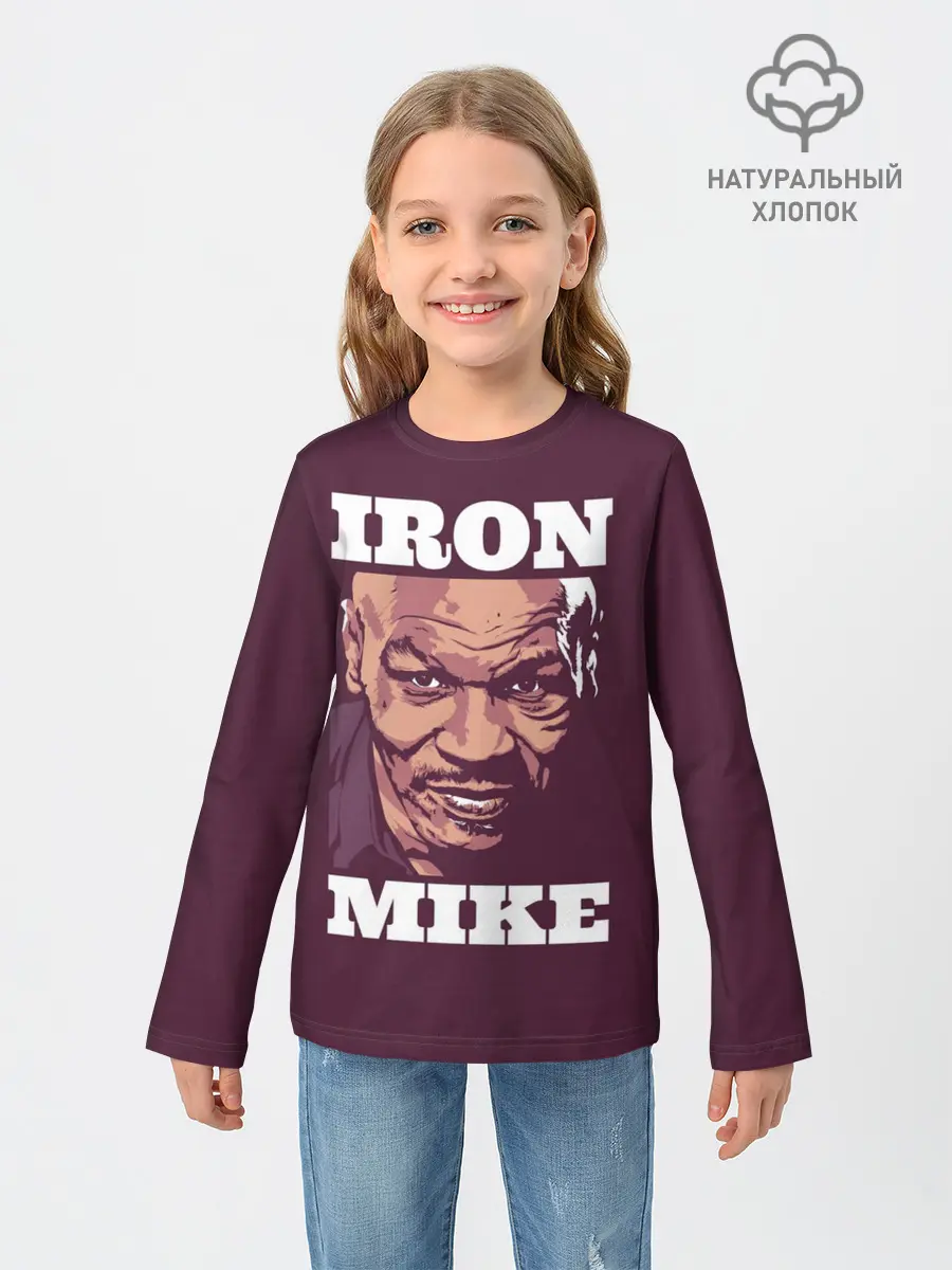 Детский лонгслив / Mike Tyson