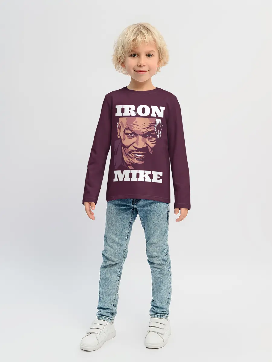 Детский лонгслив / Mike Tyson