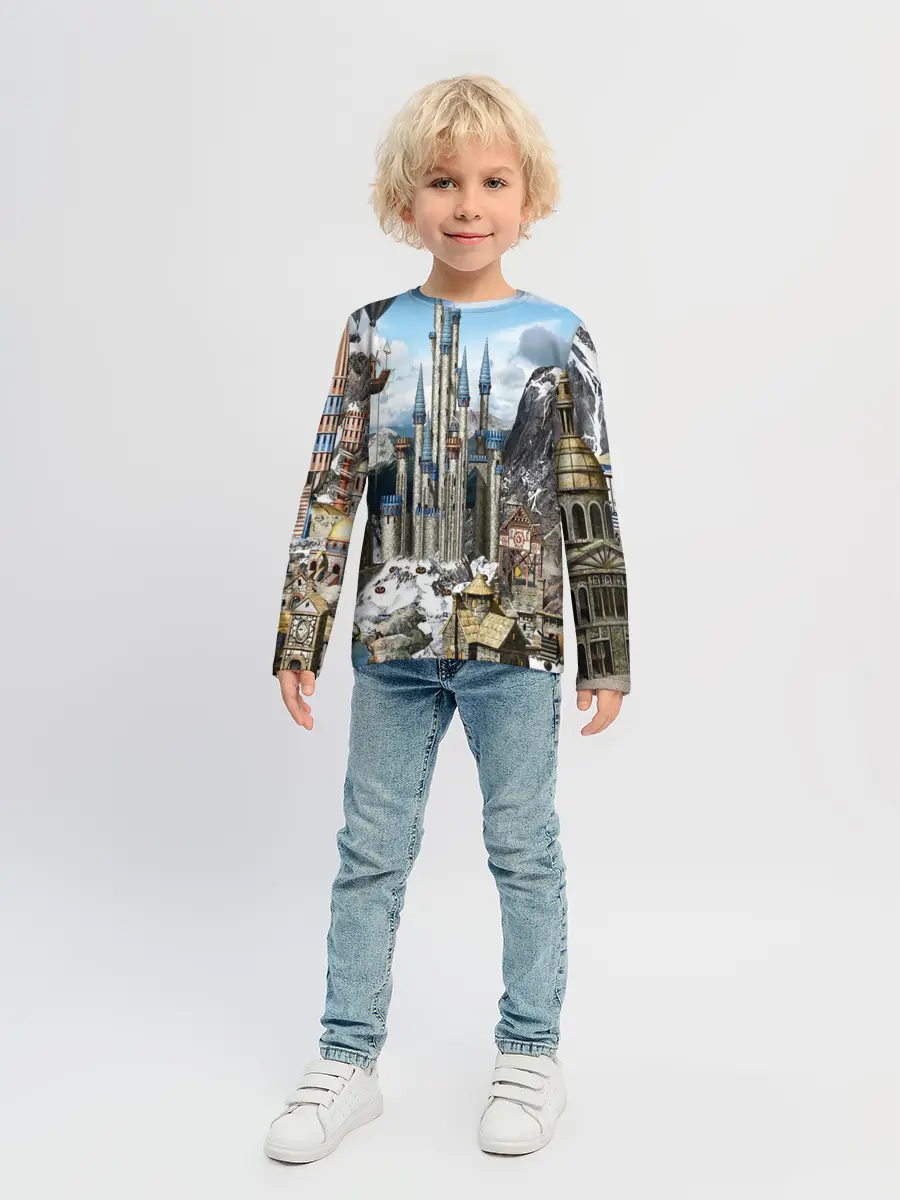 Детский лонгслив / HEROES