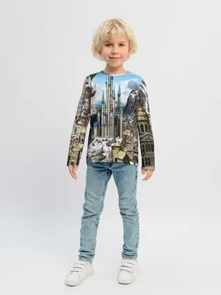 Детский лонгслив / HEROES