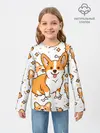 Детский лонгслив / Корги