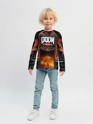 Детский лонгслив / DOOM ETERNAL