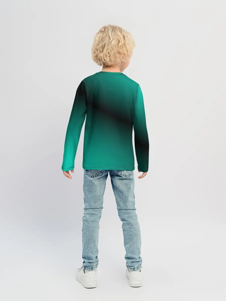 Детский лонгслив / корги