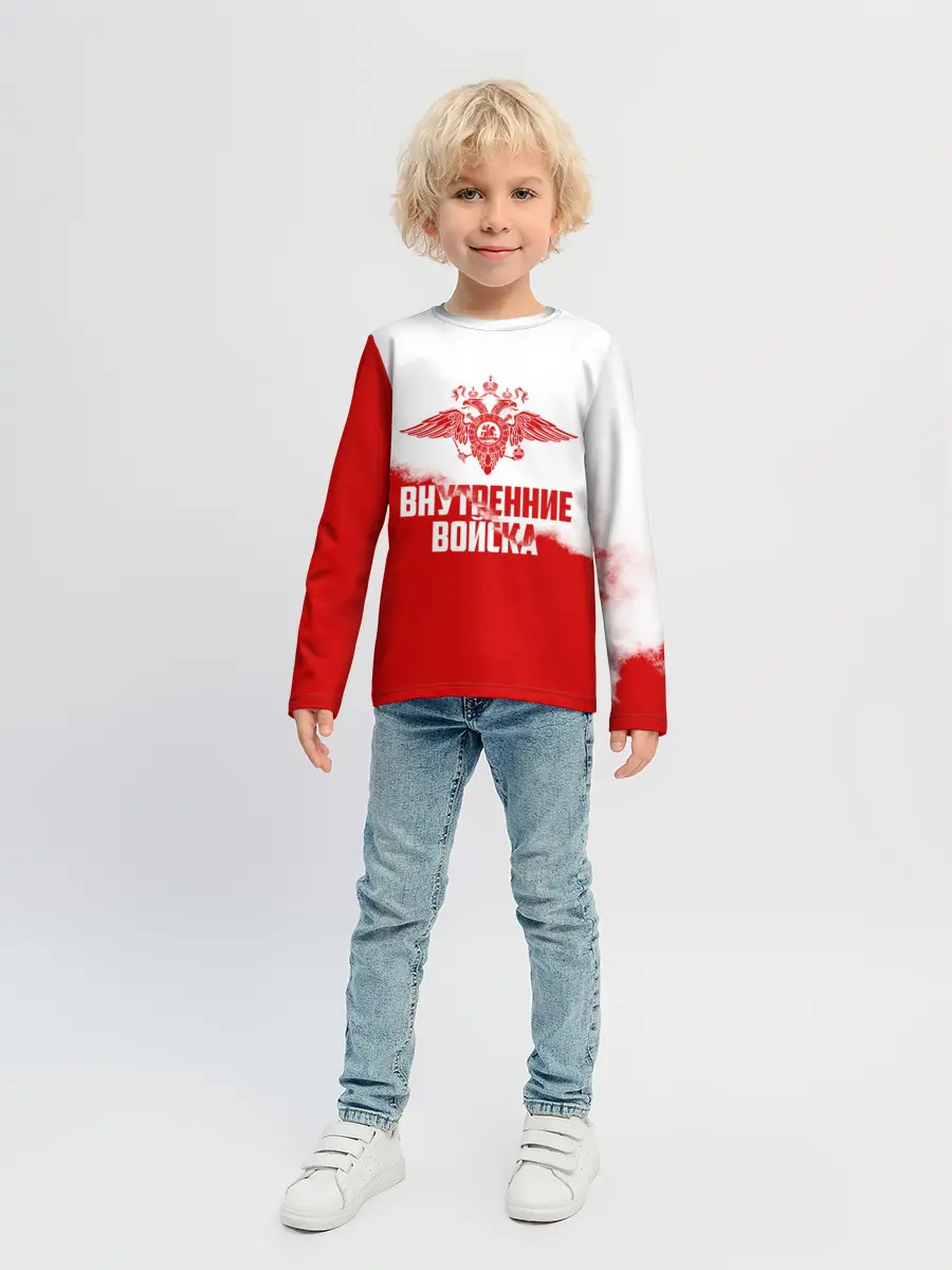 Детский лонгслив / Внутренние Войска