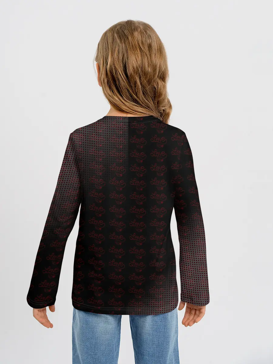 Детский лонгслив / Корги