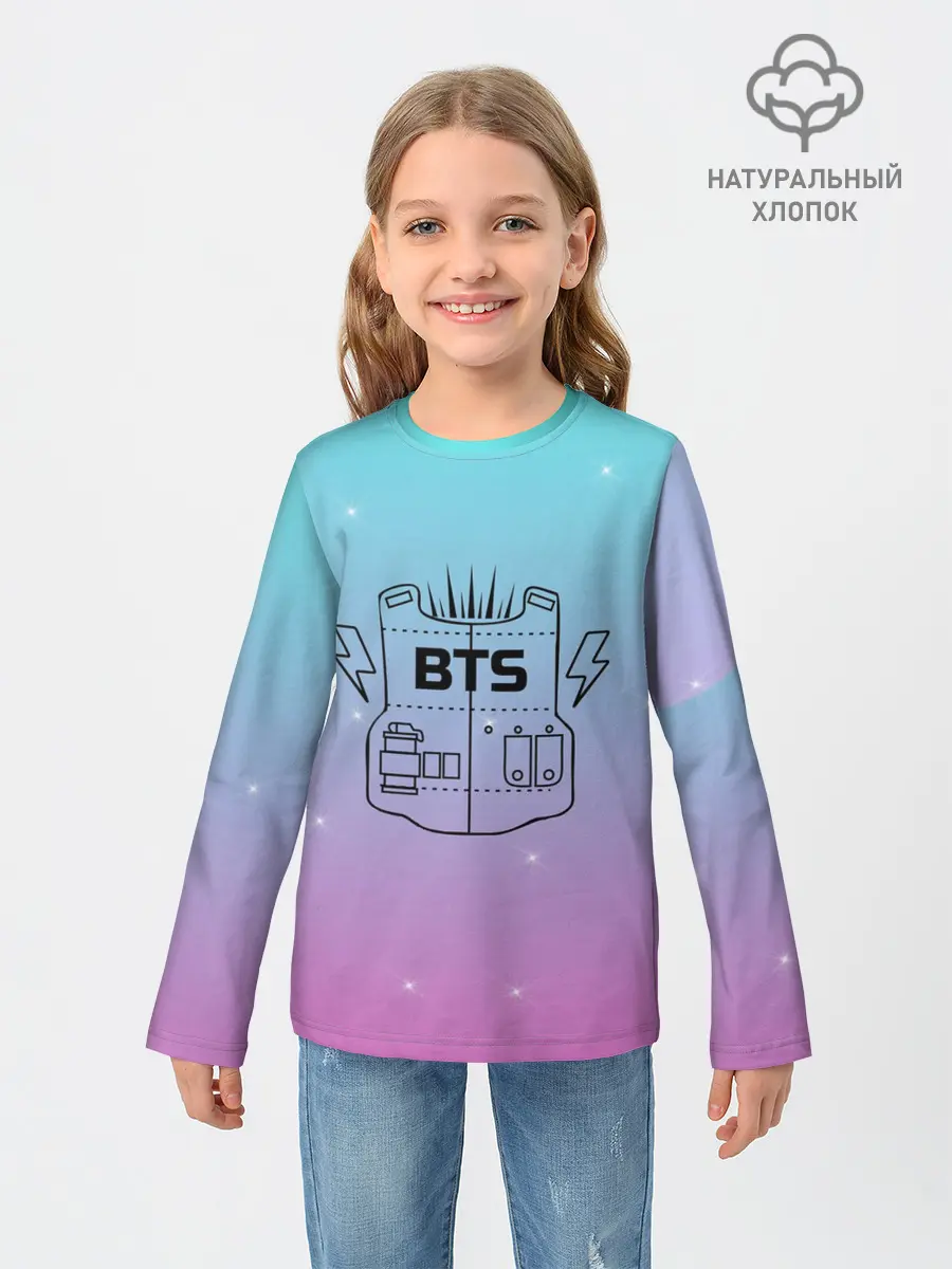 Детский лонгслив / BTS