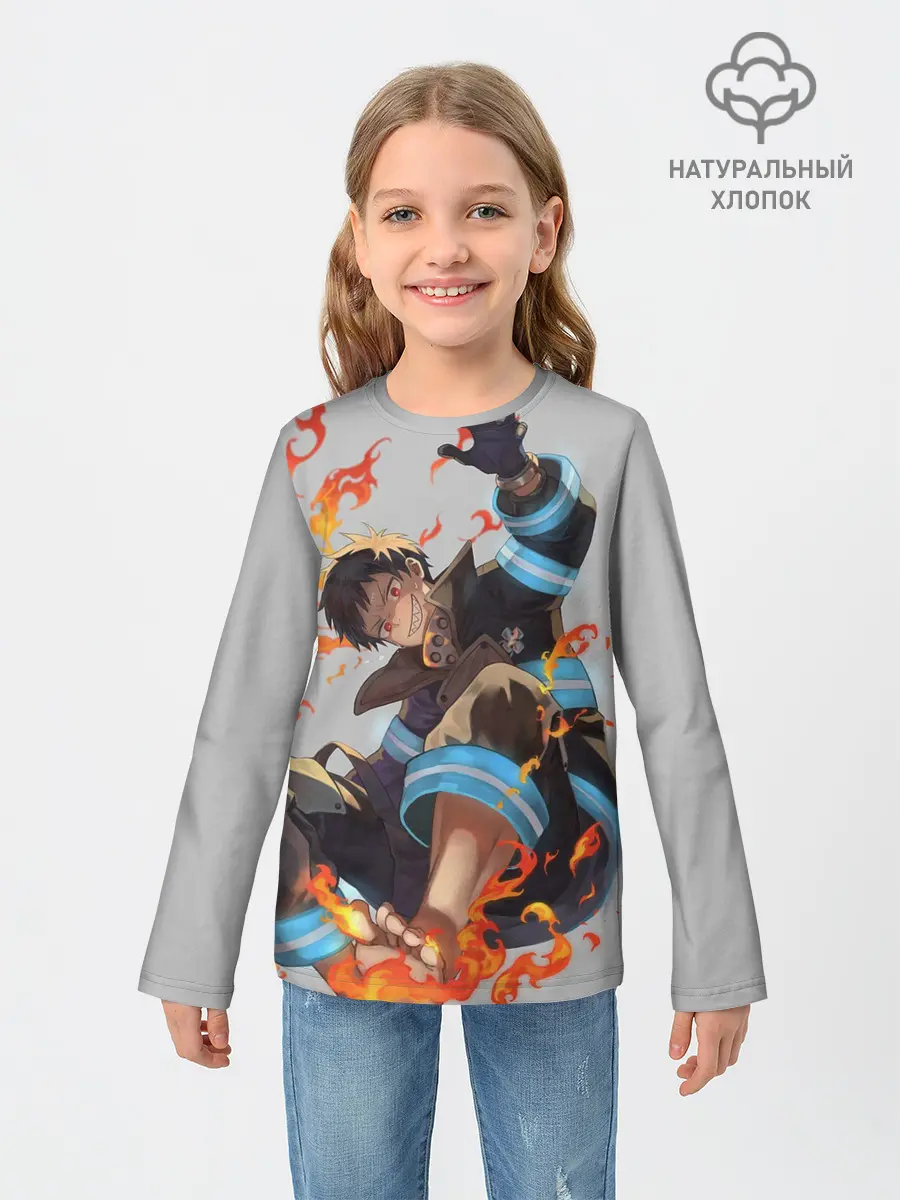 Детский лонгслив / FireForce