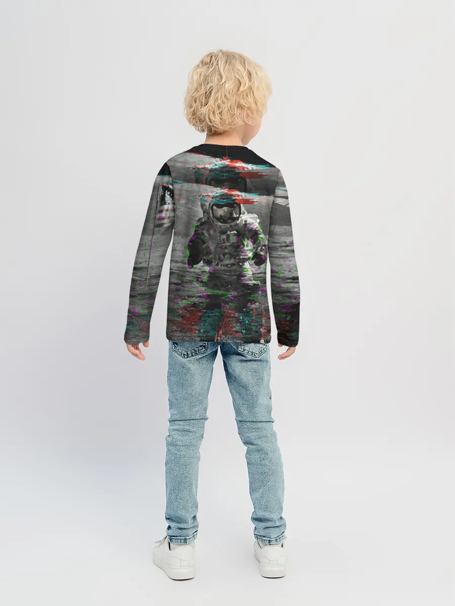 Детский лонгслив / Космонавт