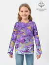 Детский лонгслив / Абстракция