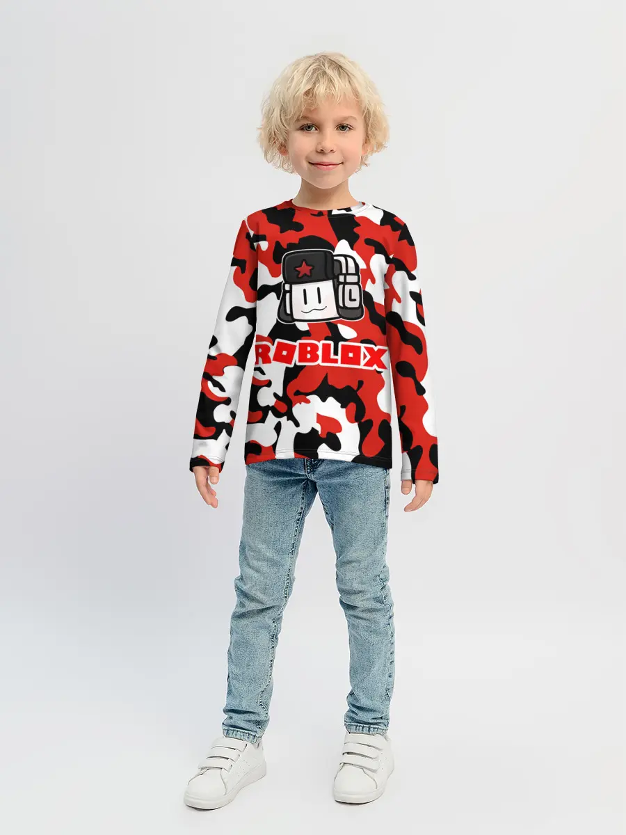 Детский лонгслив / ROBLOX