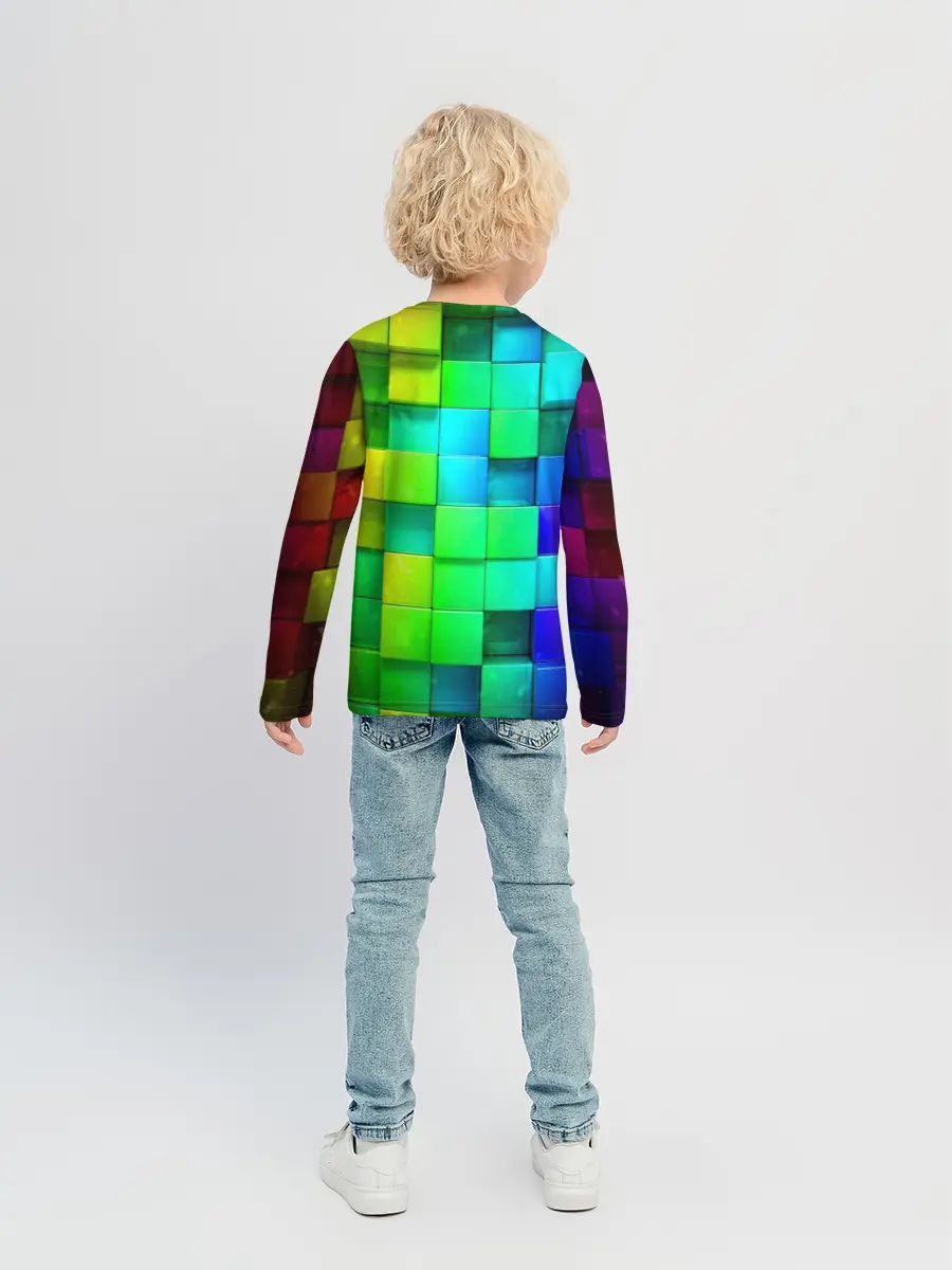 Детский лонгслив / Minecraft / Майнкрафт